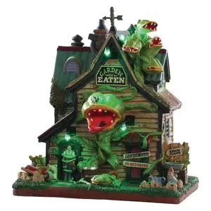 Lemax garden of eaten nursery Spooky Town 2019