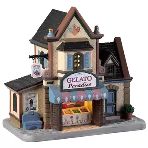 Lemax gelato paradiso Caddington Village 2019 - image 1