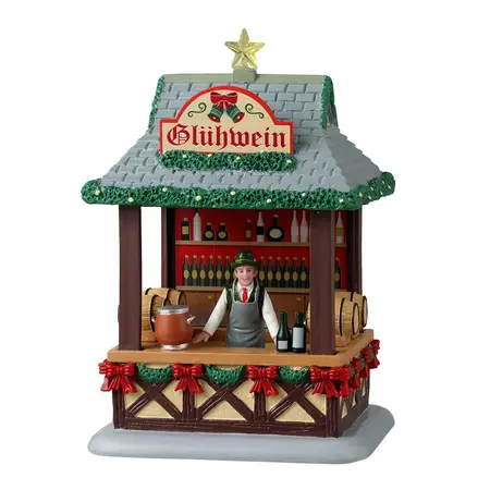 Lemax gluhwein booth Caddington Village 2024 - image 1