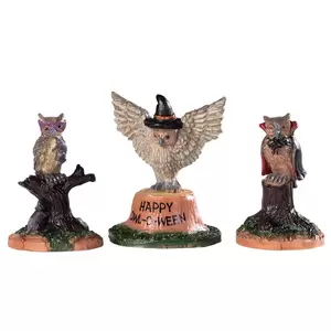 Lemax happy owl-o-ween s/3 Spooky Town 2019