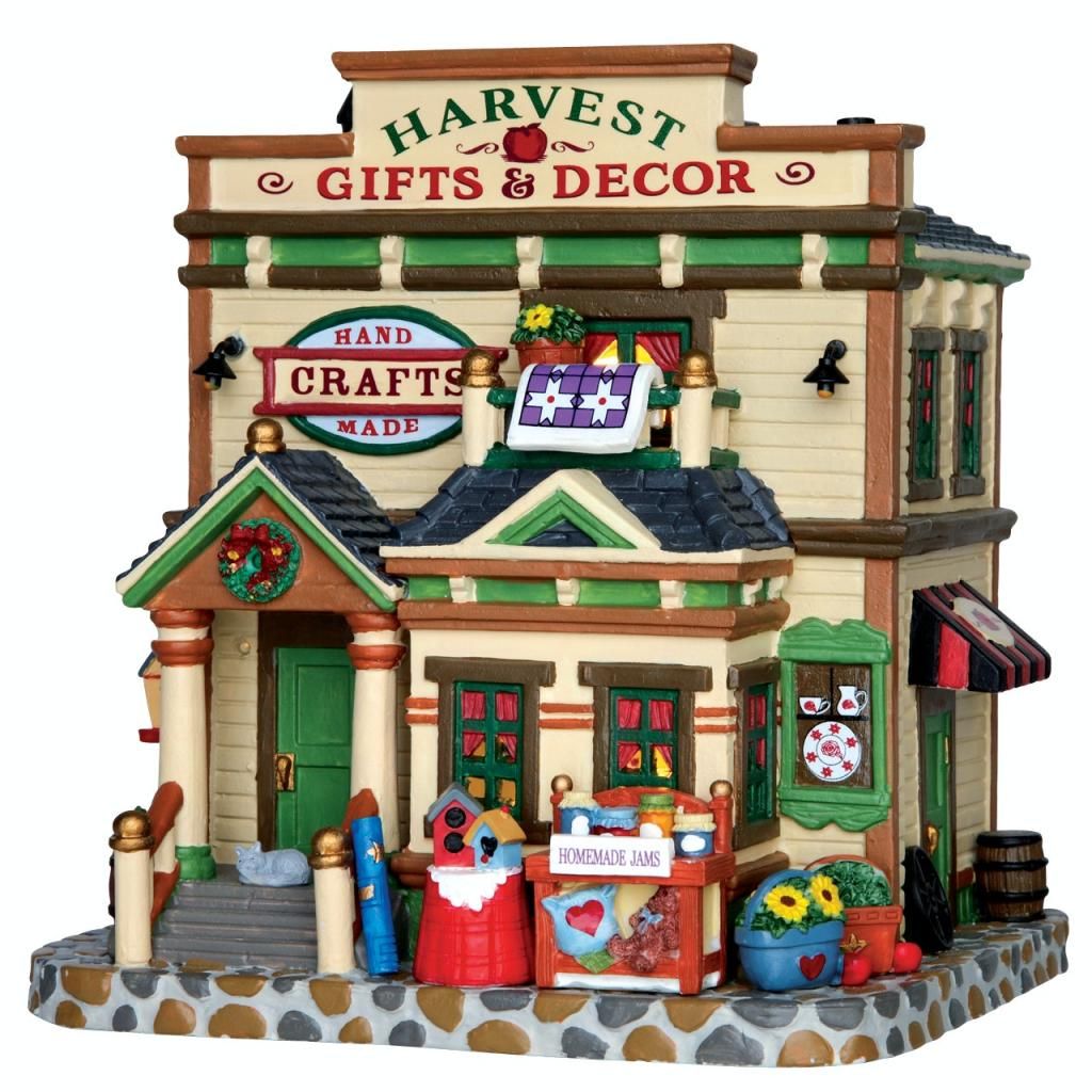 Lemax Lot de 5 Photos de Village de Noël avec Père Noël - 22032