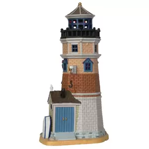 Lemax holly bay lighthouse Plymouth Corners 2014 - image 3