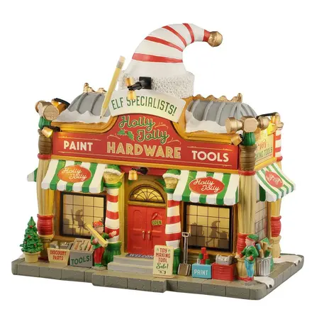Lemax holly jolly hardware Santa's Wonderland 2025 - image 2