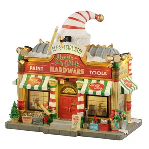 Lemax holly jolly hardware Santa's Wonderland 2025 - image 2