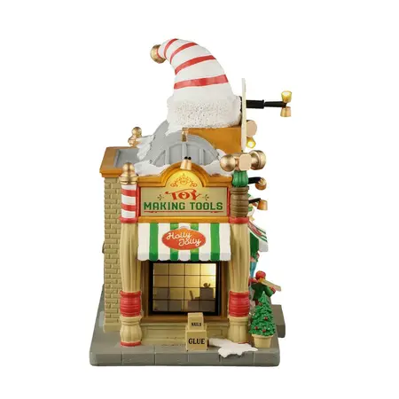 Lemax holly jolly hardware Santa's Wonderland 2025 - image 3