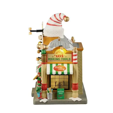 Lemax holly jolly hardware Santa's Wonderland 2025 - image 4