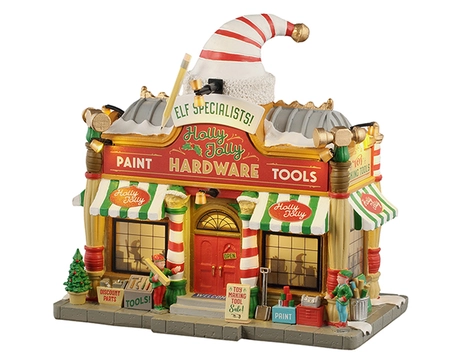 Lemax holly jolly hardware Santa's Wonderland 2025 - image 1