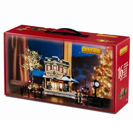 Lemax holly jolly junction set Caddington Village 2025 - image 3