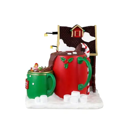 Lemax hot chocolate spa Santa's Wonderland 2023 - image 3