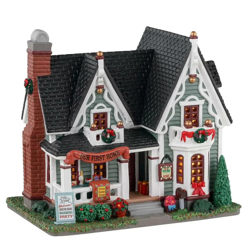 Lemax house warming Caddington Village 2023 Christmas Village Lemax