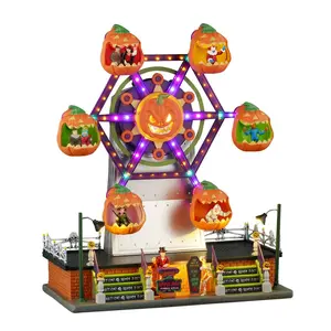 Lemax jumping jacks ferris wheel Spooky Town 2026