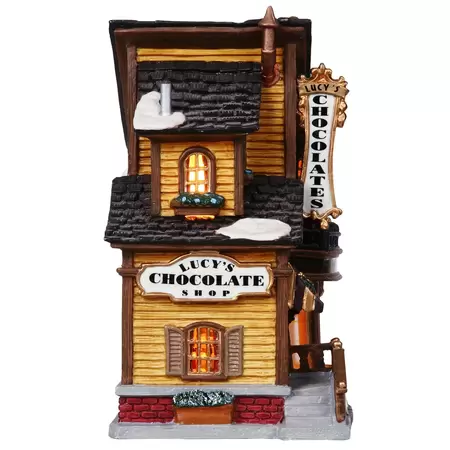 Lemax lucy's chocolate shop Caddington Village 2004 - image 2