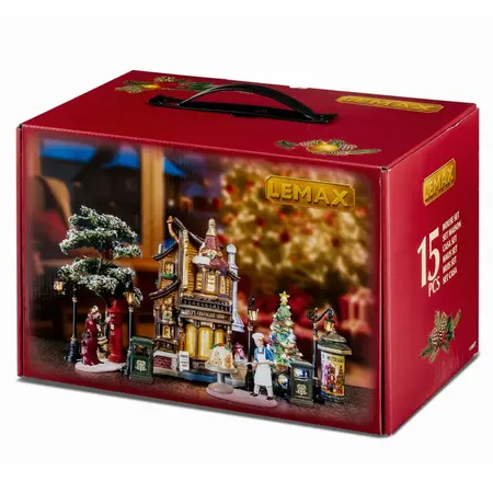 Lemax lucy's chocolate shop set Caddington Village 2025 - image 3
