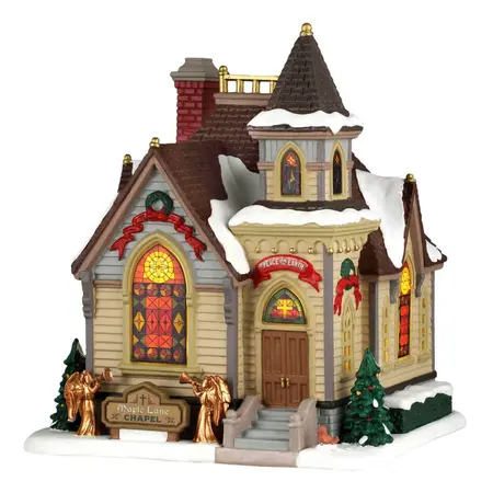 Lemax maple lane chapel Harvest Crossing 2026 - image 1