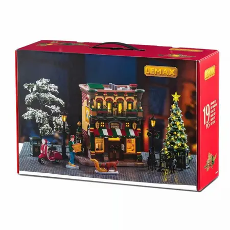 Lemax mario's pizzeria & bistro set Caddington Village 2026 - image 2