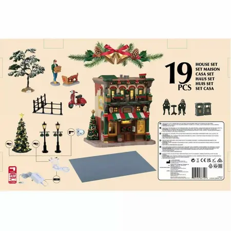Lemax mario's pizzeria & bistro set Caddington Village 2026 - image 3
