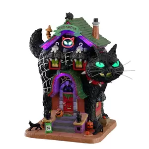 Lemax meow mansion Spooky Town 2022 - image 3