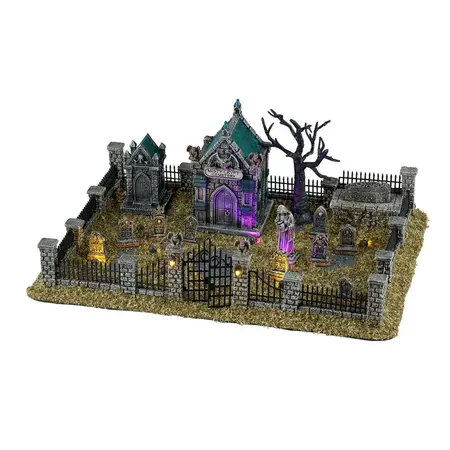 Lemax misty crypt graveyard Spooky Town 2026 - image 1