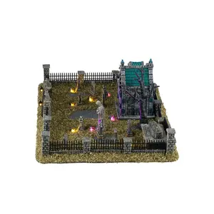 Lemax misty crypt graveyard Spooky Town 2026 - image 3