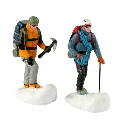 Lemax mountaineers, set of 2 Vail Village 2023