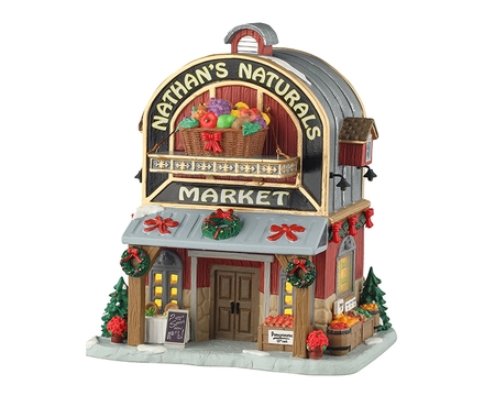 Lemax nathan's naturals market Harvest Crossing 2025 - image 1