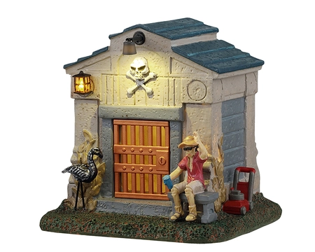 Lemax next tomb neighbor Spooky Town 2025