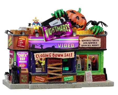Lemax nightmares video Spooky Town 2025