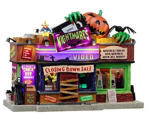 Lemax nightmares video Spooky Town 2025