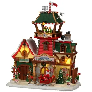 Lemax north pole control tower Santa's Wonderland 2022 - image 1