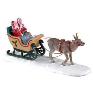 Lemax north pole sleigh ride Caddington Village 2020 - image 4