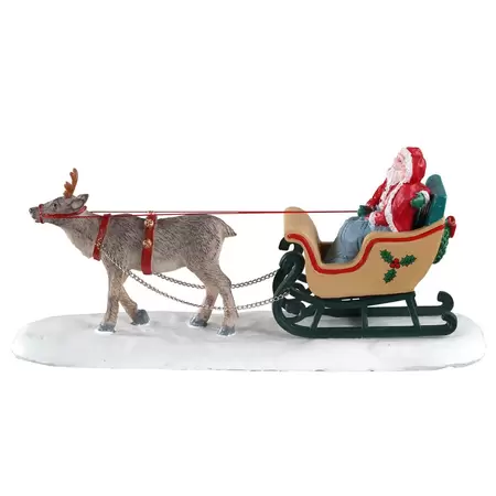 Lemax north pole sleigh ride Caddington Village 2020 - image 3