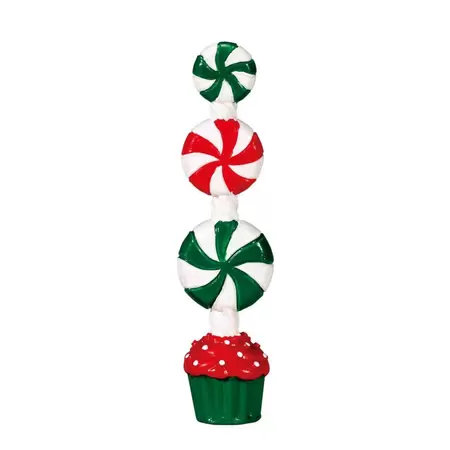 Lemax peppermint candy topiary Sugar 'N' Spice 2017