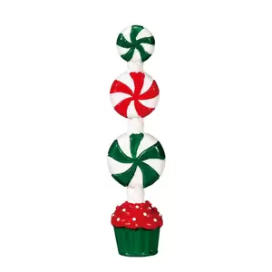 Lemax peppermint candy topiary Sugar 'N' Spice 2017