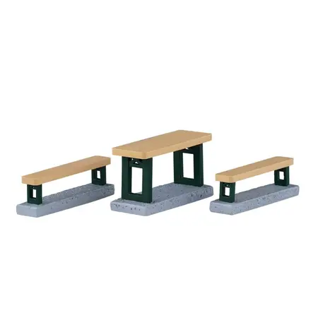 Lemax picnic benches General 2026