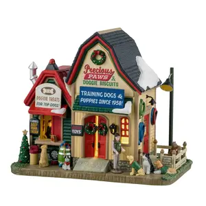 Lemax precious paws & doggie biscuits Harvest Crossing 2025 - image 2