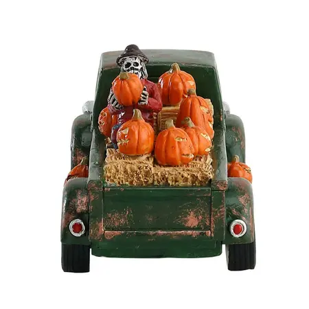 Lemax pumpkin pickup truck Spooky Town 2018 - image 2