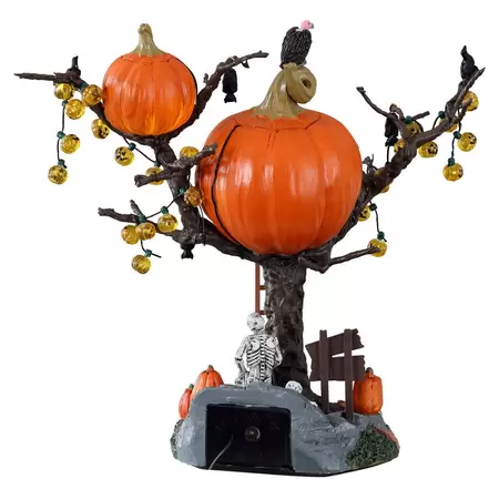 Lemax pumpkin tree house Spooky Town 2021 - image 4