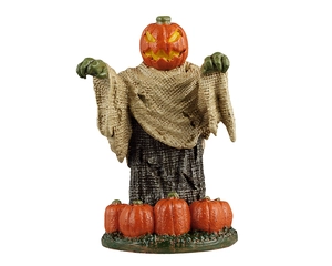 Lemax pumpkinhead yard decoration Spooky Town 2025