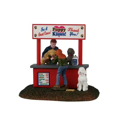 Lemax puppy kissing booth General 2026 - image 1
