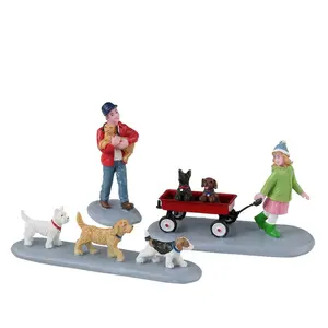 Lemax puppy parade, set of 3 General 2023