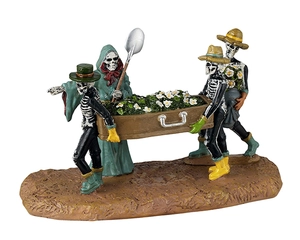Lemax pushing daisies Spooky Town 2025