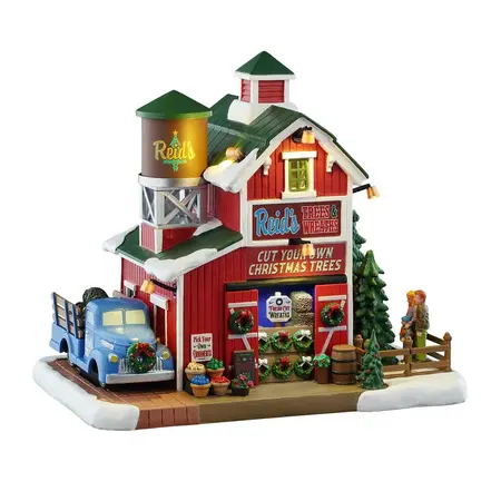 Lemax reid's trees and wreaths Harvest Crossing 2026
