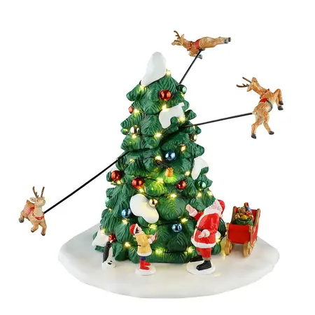 Lemax reindeer races Santa's Wonderland 2025 - image 2