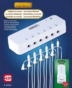 Lemax remote control box, with 4.5v 2000ma General 2025 - image 4