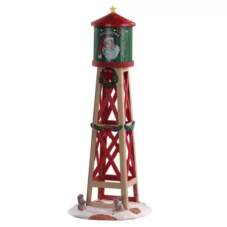 Lemax rustic water tower Vail Village 2021 - image 1