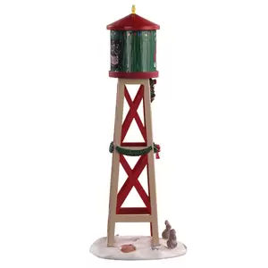 Lemax rustic water tower Vail Village 2021 - image 2