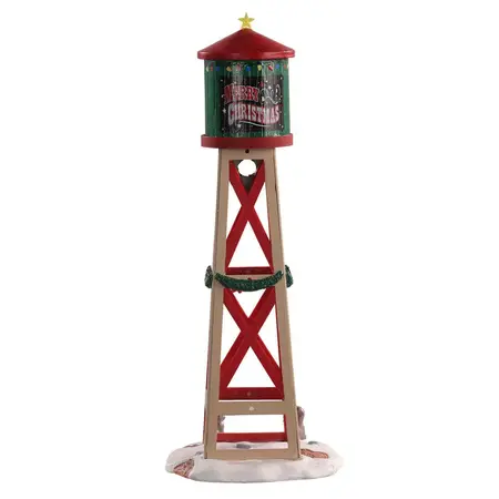 Lemax rustic water tower Vail Village 2021 - image 4