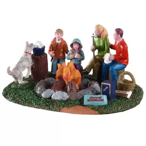 Lemax s'more family fun Harvest Crossing 2020 - image 1