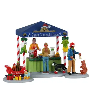 Lemax santa claws & paws, set of 3 Caddington Village 2023 - image 1