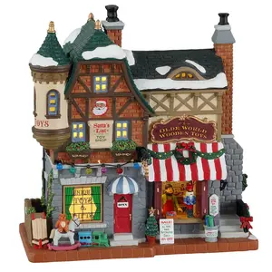 Lemax santa's list toy shop Caddington Village 2022 - image 1